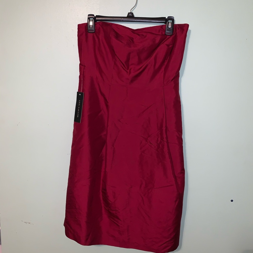 NWT Ann Taylor Silk Red Dress